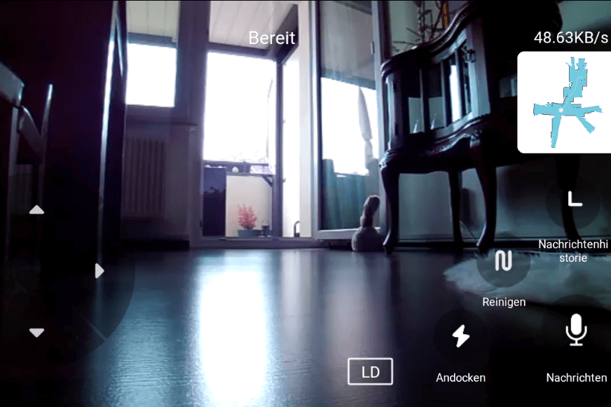 Функция камеры Roborock S6 maxV